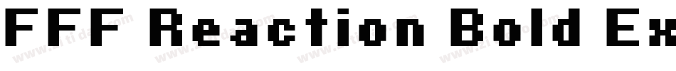 FFF Reaction Bold Extended字体转换